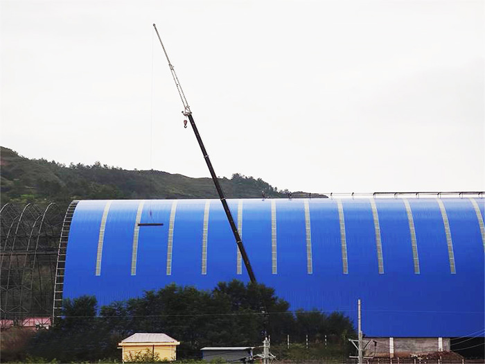 呼和浩特煤棚网架工程